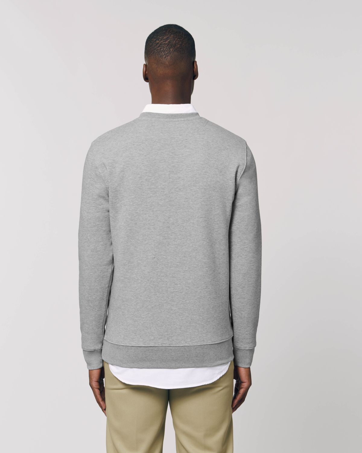 Organic Sweatshirt Heather Grey