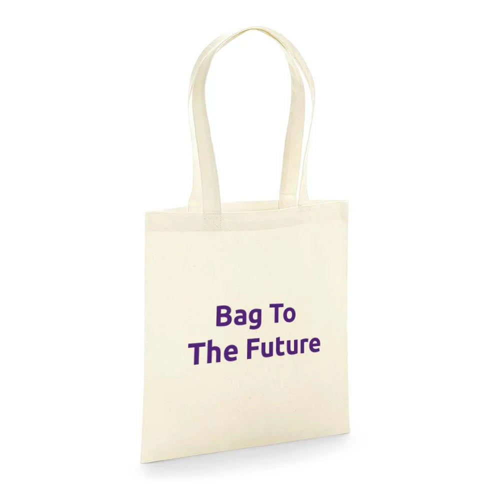 Organic Cotton Bag - Bag To The Future
